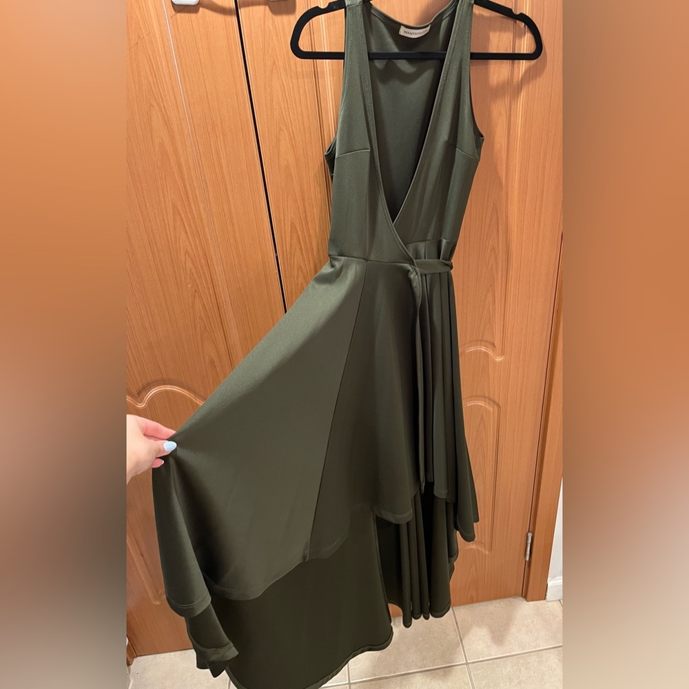 “Want my look” by Lilly ghalichi wrap dress